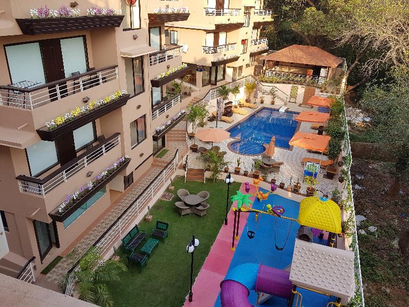 La Sunila Suites Arpora Exterior foto